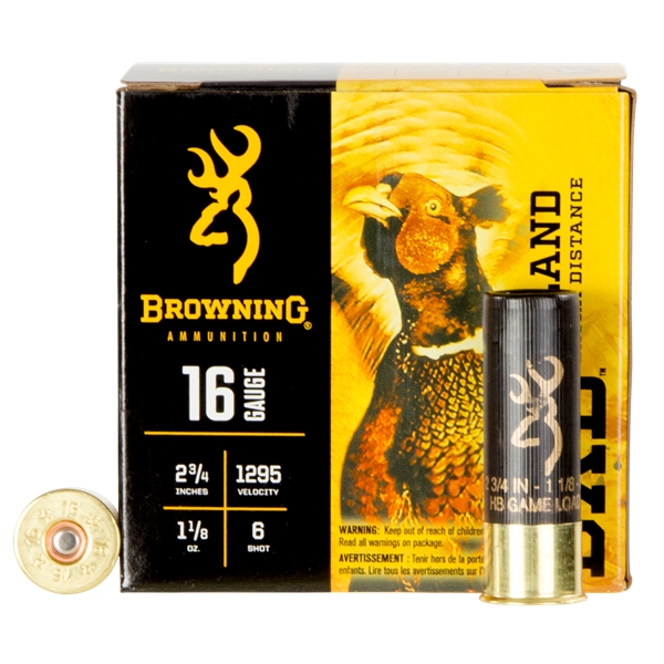 Browning Ammo Bxd, Brna B193511626 16     11/8   6    Upl       25/10