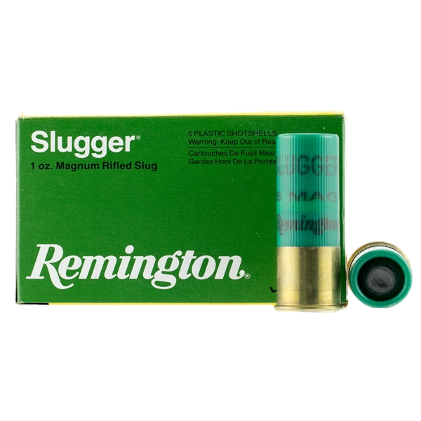 Remington Ammunition Slugger, Rem 20302 S12srs          12  Slug      5/50