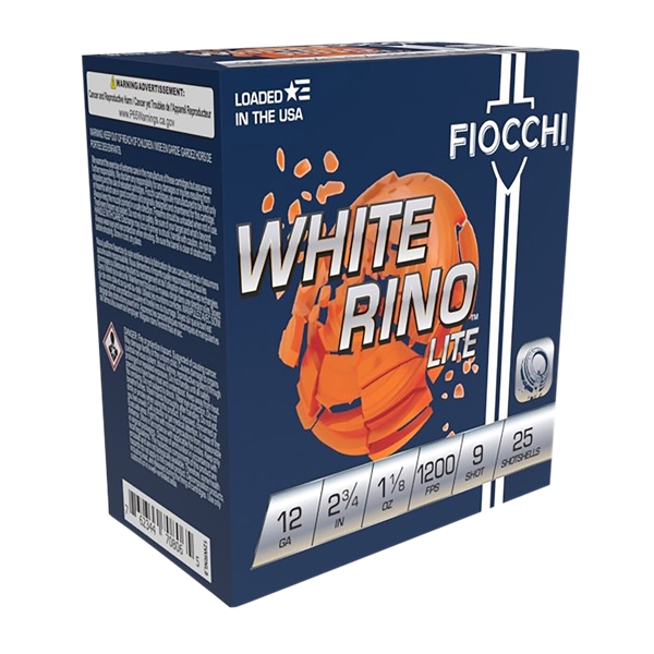 Fiocchi Exacta Target, Fio 12wrnl9   Wt Rhino Lite 11/8             25/10