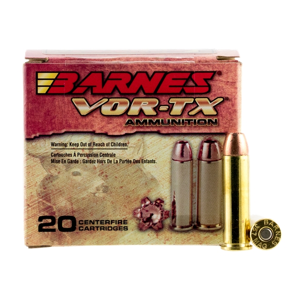 Barnes Bullets Vor-tx Handgun, Brns 21543 Bb357m2     357mag    140 Xpb     20/10