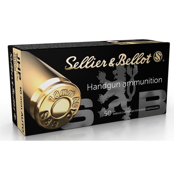 Sellier & Bellot Handgun, S&b Sb10b    10mm       180 Jhp             50/20