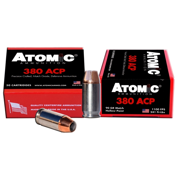 Atomic Pistol, Atomic 00453 380acp      90  Hp              20/10