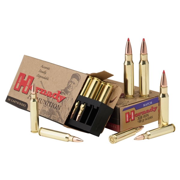 Hornady Match, Horn 8097  308 Win 168 Bthpm                 20/10