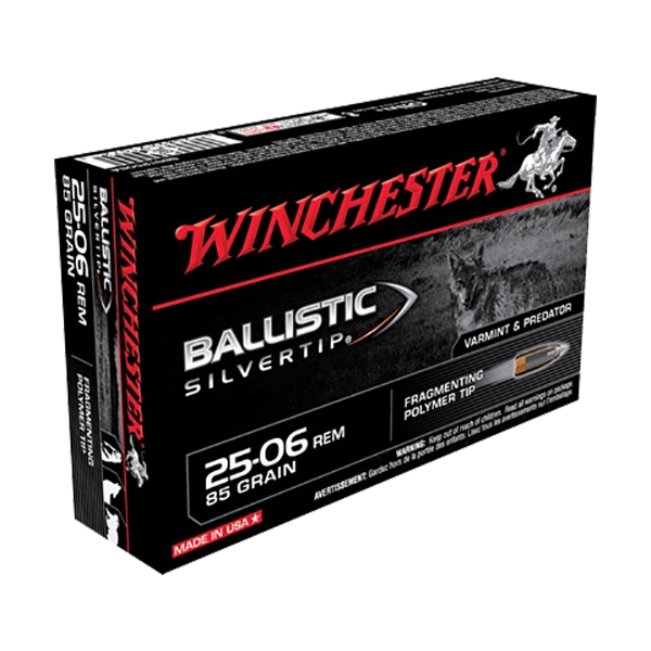 Winchester Ammo Ballistic Silvertip, Win Sbst2506a     2506    85blst     20/10