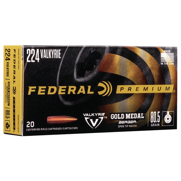 Federal Gold Medal, Fed Gm224vlkbh2 224val  80.5 Berger        20/10