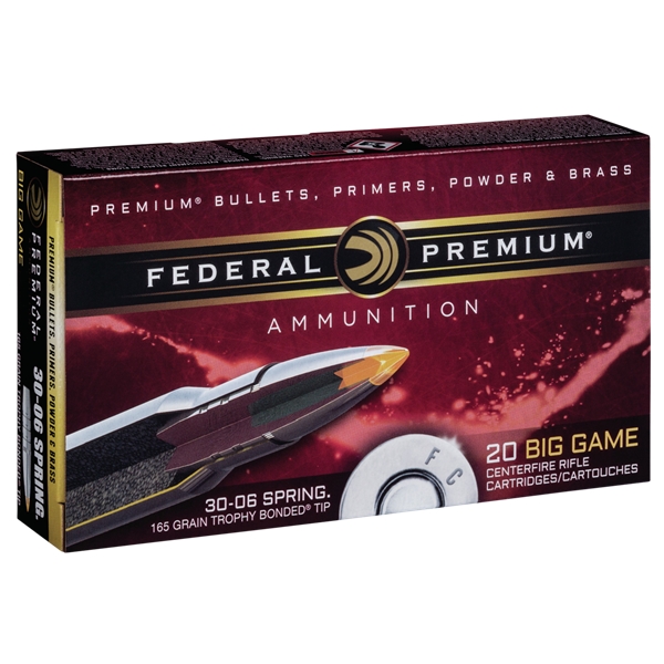 Federal Premium, Fed P3006tt2   3006    165 Tb              20/10