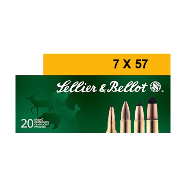 Sellier & Bellot Rifle, S&b Sb757a   7x57       140 Fmj             20/20