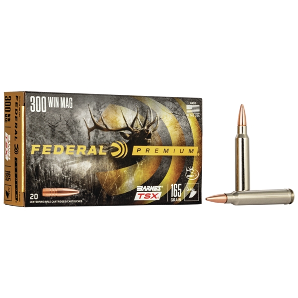 Federal Premium, Fed P300wr     300     165 Btsx            20/10