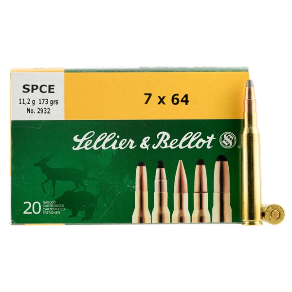 Sellier & Bellot Rifle, S&b Sb764b   7x64       173 Spce            20/20