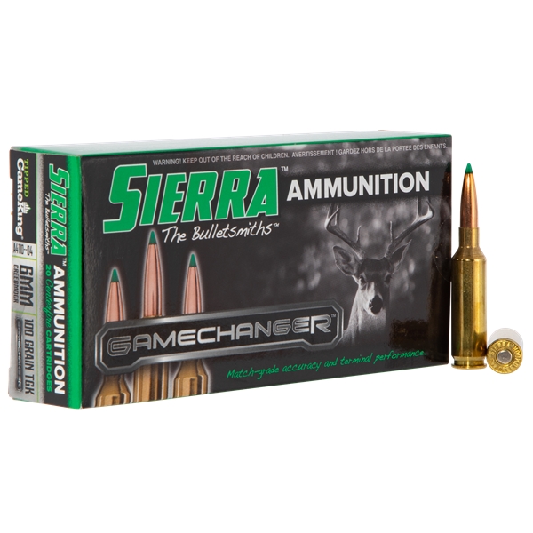 Sierra Gamechanger, Sierra A411004   6mm Creedmoor   100 Tgk     20/10