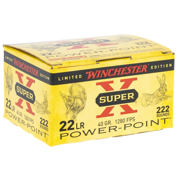 Winchester Ammo Super X, Win X22lrppb  22lr  Super X    40           222/10