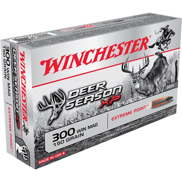 Winchester Ammo Deer Season Xp, Win X300ds        300win 150ep       20/10  Deer