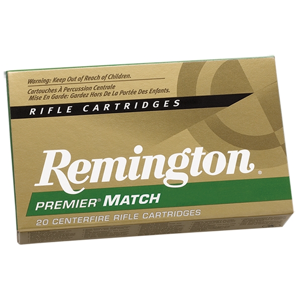 Remington Ammunition Premier, Rem 21485 Rm308w7   Matchking 168 Bthp 20/10