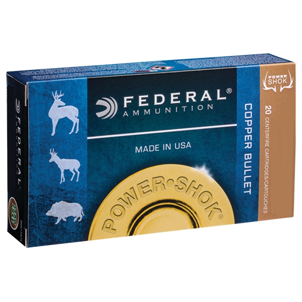 Federal Power-shok, Fed 300w180lfa 300win  180 Cop             20/10