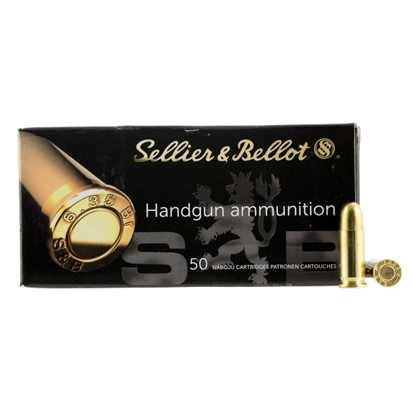 Sellier & Bellot Handgun, S&b Sb25a    25 Acp      50 Fmj             50/40