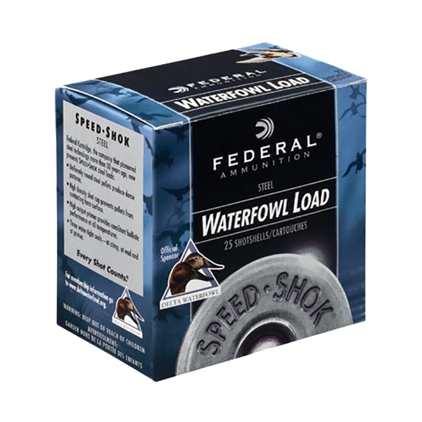 Federal Speed-shok, Fed Wf2084        Spdshk 20      3/4     25/10 Stl