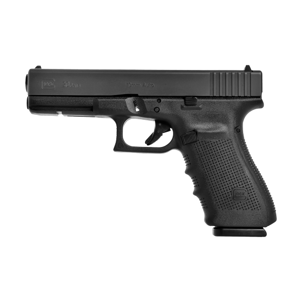 Glock 20 10mm Gen4 Fixed - Sights 10-shot Black