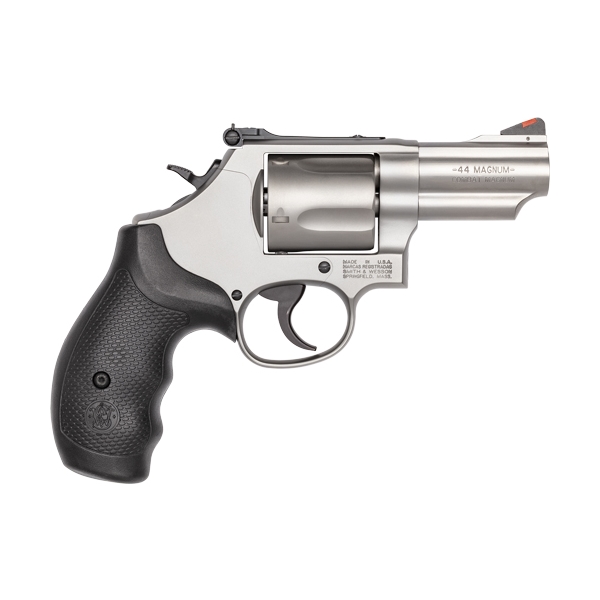 S&w 69 .44mag 2.75" Adj - 5-shot Stainless Rubber