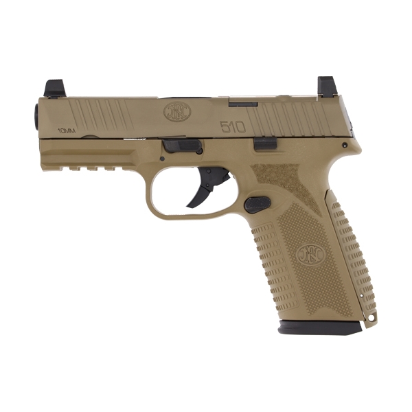 Fn 510 Mrd 10 Mm Nms - 2-15rd Mag Fde