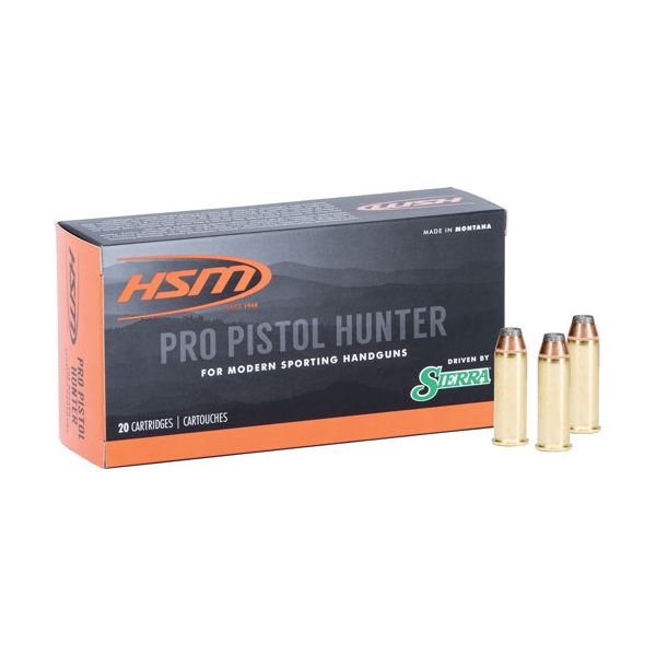 Hsm Pro Pistol 45 Lc 300gr Jsp - 20rd 20bx/cs