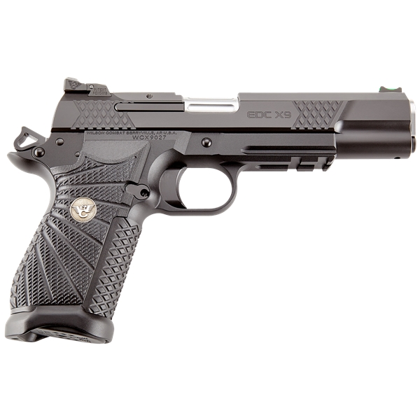 Wilson Combat 1911, Wils Edcx-lpr-9a Edc X9 9mm 5" 15rd Blk Ambi Sfty