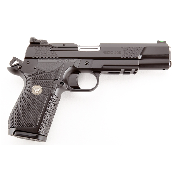 Wilson Combat 1911, Wils Edcxlpr9 Edc X9 9mm 5in 15rd Lightrail Blk At