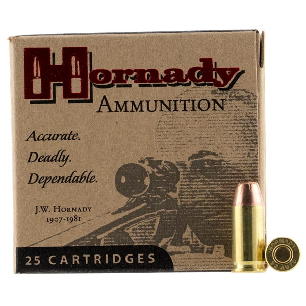 Hornady Custom, Horn 90062 32acp     60 Jhp/xtp              25/10