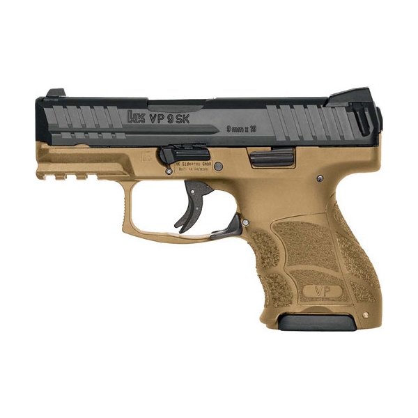 Hk Vp9sk Subcompact 9mm - 3.39" Bbl Ns 1-15rd 2-12rd Fd<