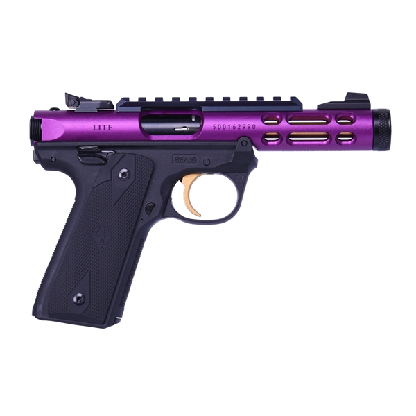 Ruger Mkiv 22/45 Lt 22lr Purple/gold