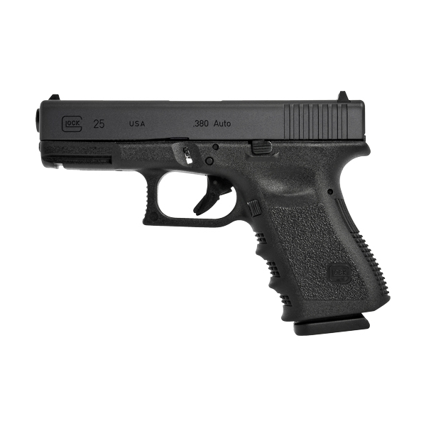 Glock 25 380acp Fs 15-shot - Black Usa Mfg