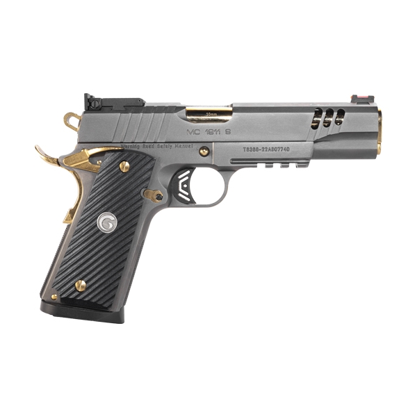 Girsan Mc1911 Negotiator 10mm - Match Titanium/gold 9rd Talo