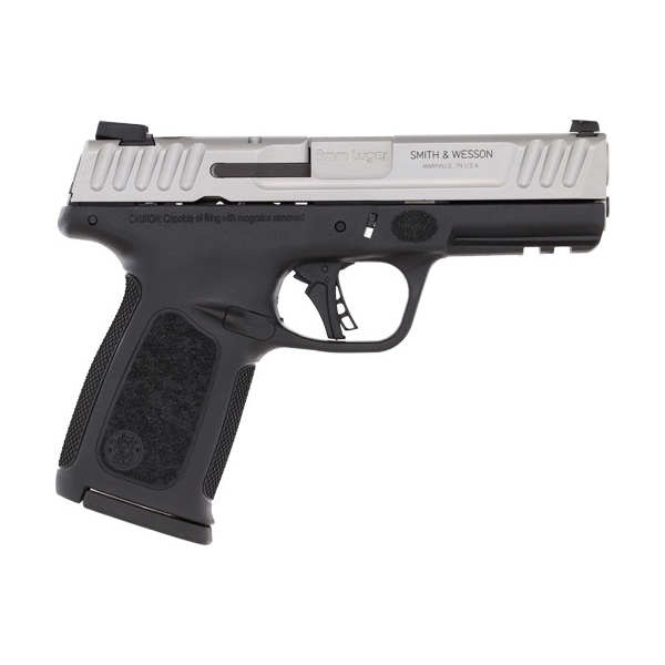 S&w Sd9 2.0 9mm 4" Fs 16-shot - Silver Ss Slide/black Poly