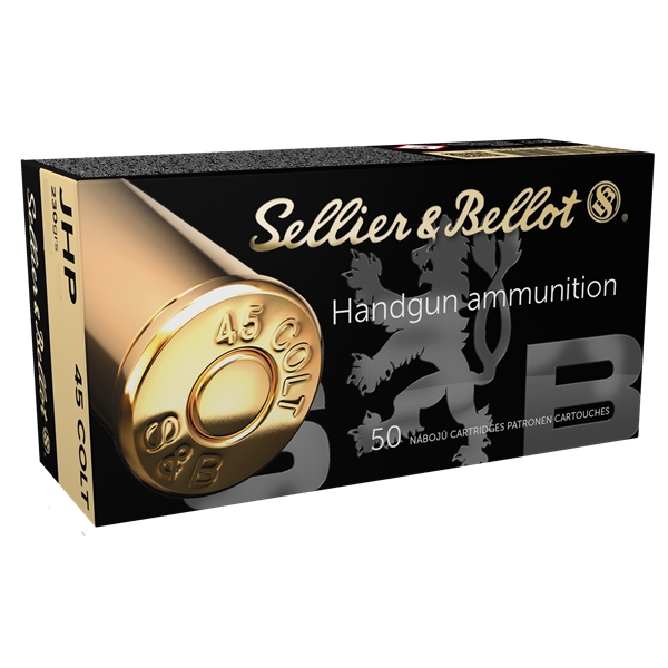 Sellier & Bellot Handgun, S&b Sb45f    45 Colt    230 Jhp             50/12