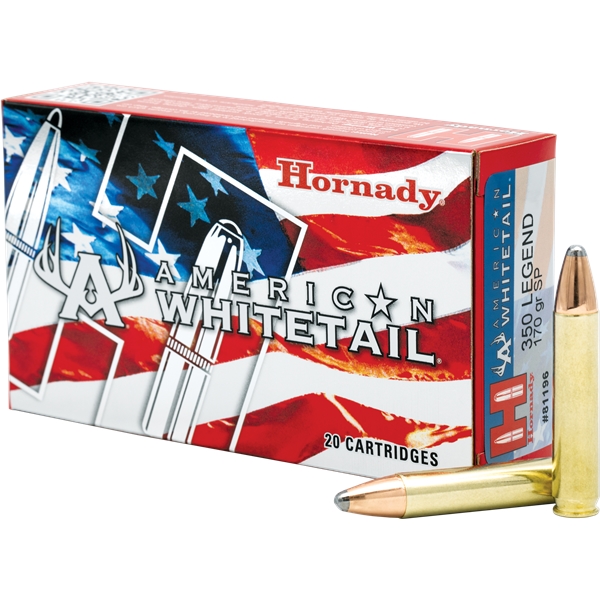 Hornady American Whitetail, Horn 81196 Am Whtl 350lg  170 Il             20/10