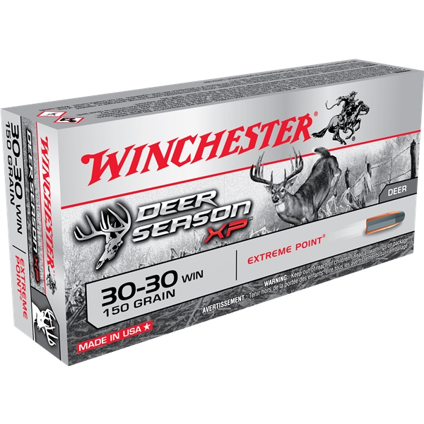 Winchester Ammo Deer Season Xp, Win X3030ds       3030    150ext     20/10  Deer