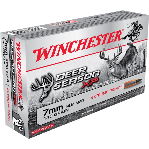 Winchester Ammo Deer Season Xp, Win X7ds          7mm    140ep       20/10  Deer