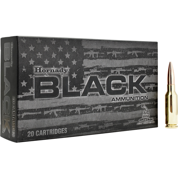 Hornady Black, Horn 81604 Black 6mm Arc 105 Bthp Match      20/10