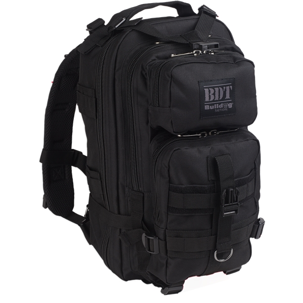 Bulldog Compact, Bdog Bdt410b    Compact Back Pack  Blk