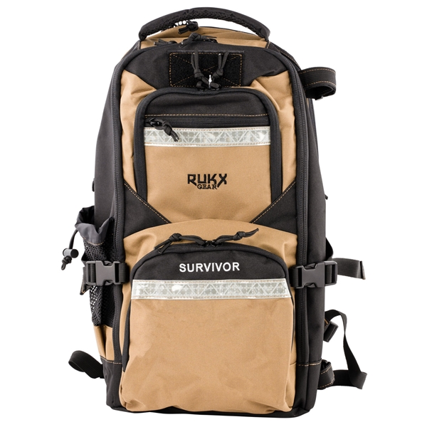 Rukx Gear Survivor, Rukx Atictsurt  Survivor Backpack Tan