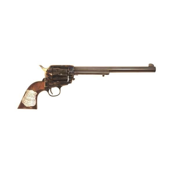 Cimarron Wyatt Earp .45lc - Fs 10" Cc/blued Walnut W/inlay