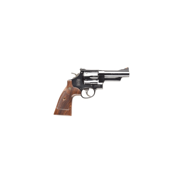 S&w 29 Classic .44mag 4" As - Blued Checkered Wood Grips