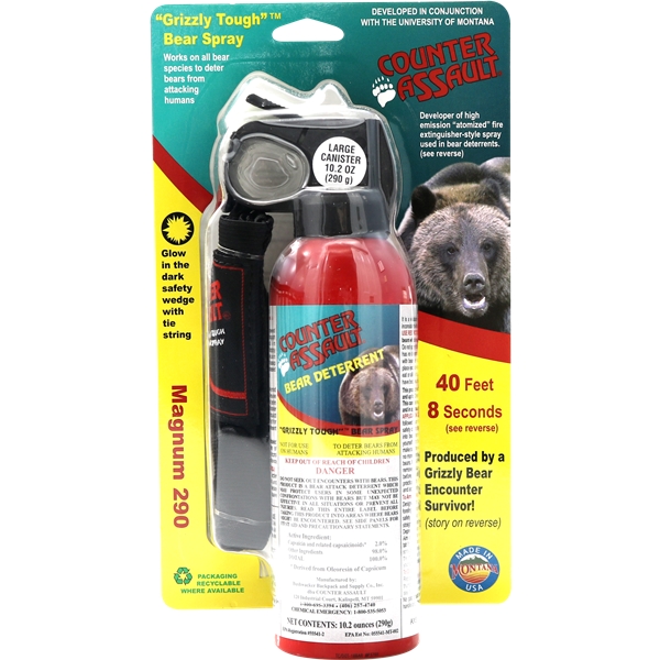 Counter Assault Bear Spray, Amk 15067035 Counter Assault Bear Spray 10.2 W/hol