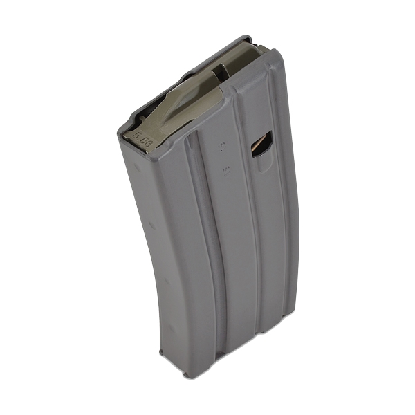 D&h Tactical Magazine 5.56x45 - 20rd Aluminum Grey Ar15