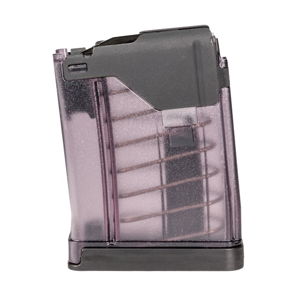 Lancer Magazine L5awm Ar-15 - 5.56x45 5rd Translucent Smoke