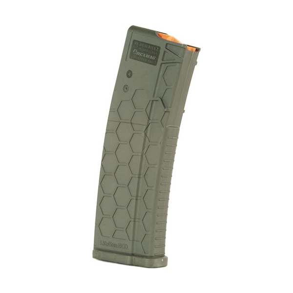 Hexmag Magazine Ar-15 5.56x45 - 15rd Od Green Polymer Series 2