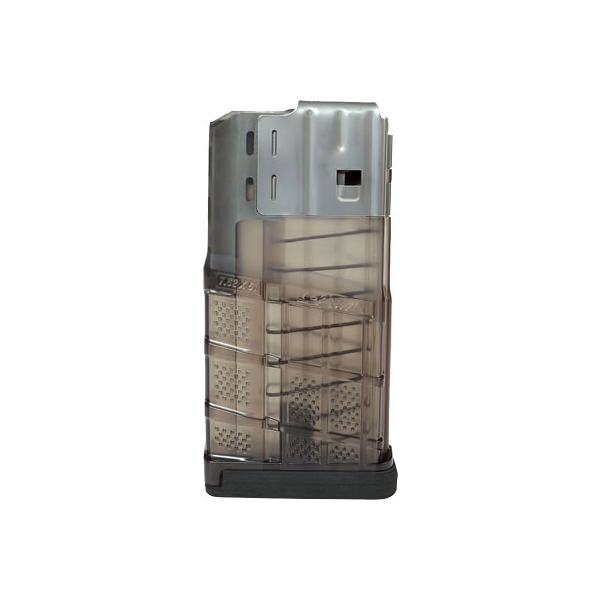 Lancer Magazine L7awm Sr-25 - 7.62x51 20rd Translucent Smoke