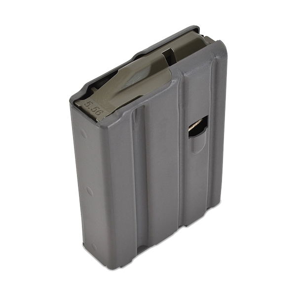 D&h Tactical Magazine 5.56x45 - 10rd Aluminum Grey Ar15