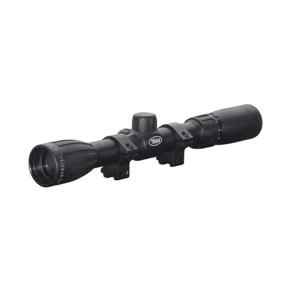 Bsa .22 Special 3-9x32mm Scope - Dual-x W/rings Black Matte !