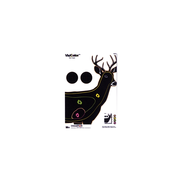 Champion Visicolor Target - Deer 13"x18" 10-pack