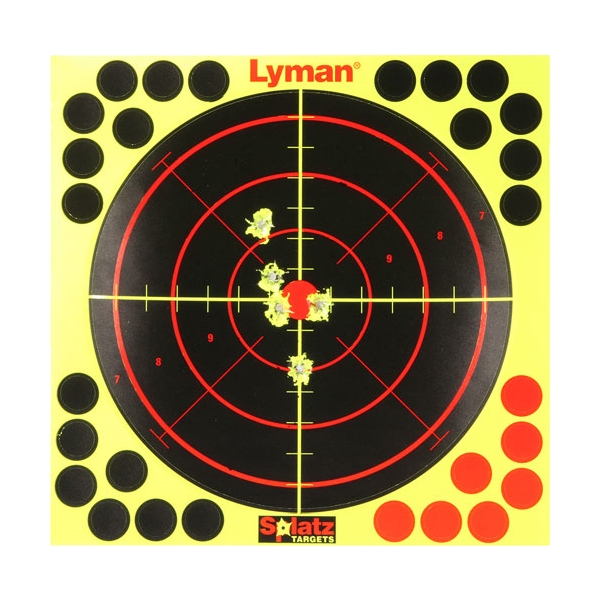 Splatz Reactive Targets 8"x8" - 100 Targets Per Pkg<